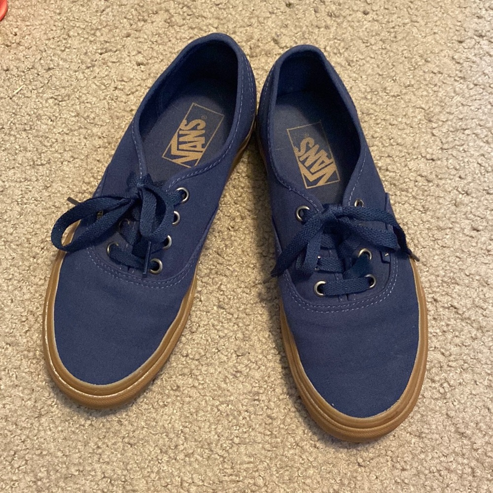 Vans, navy blue